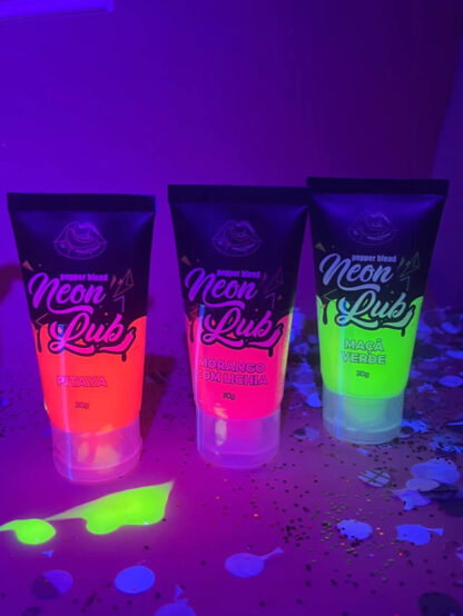 Neon Lub rosa, laranja e amarelo