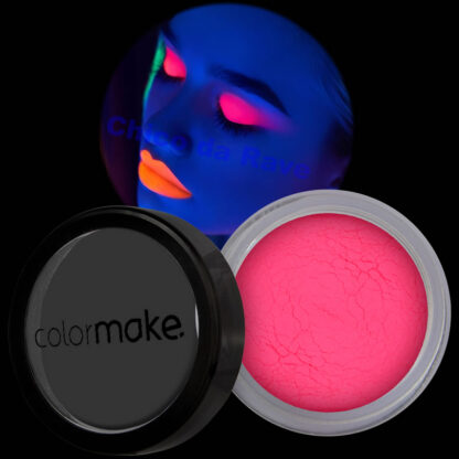 Sombra rosa pink fluorescente